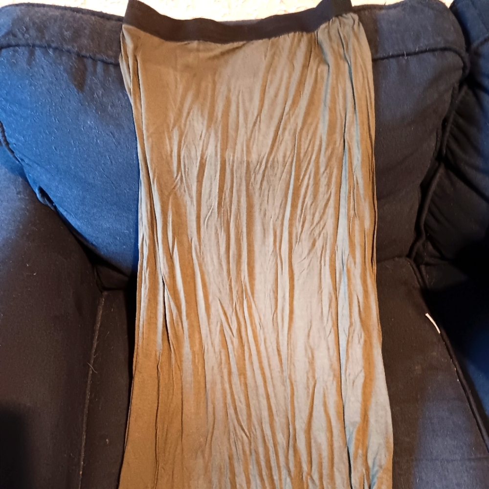 Carole Little Petite Vintage Green (PM) Maxi Skirt
